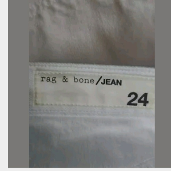 Rag and Bone White Dive Denim Skirt - Picture 6 of 8